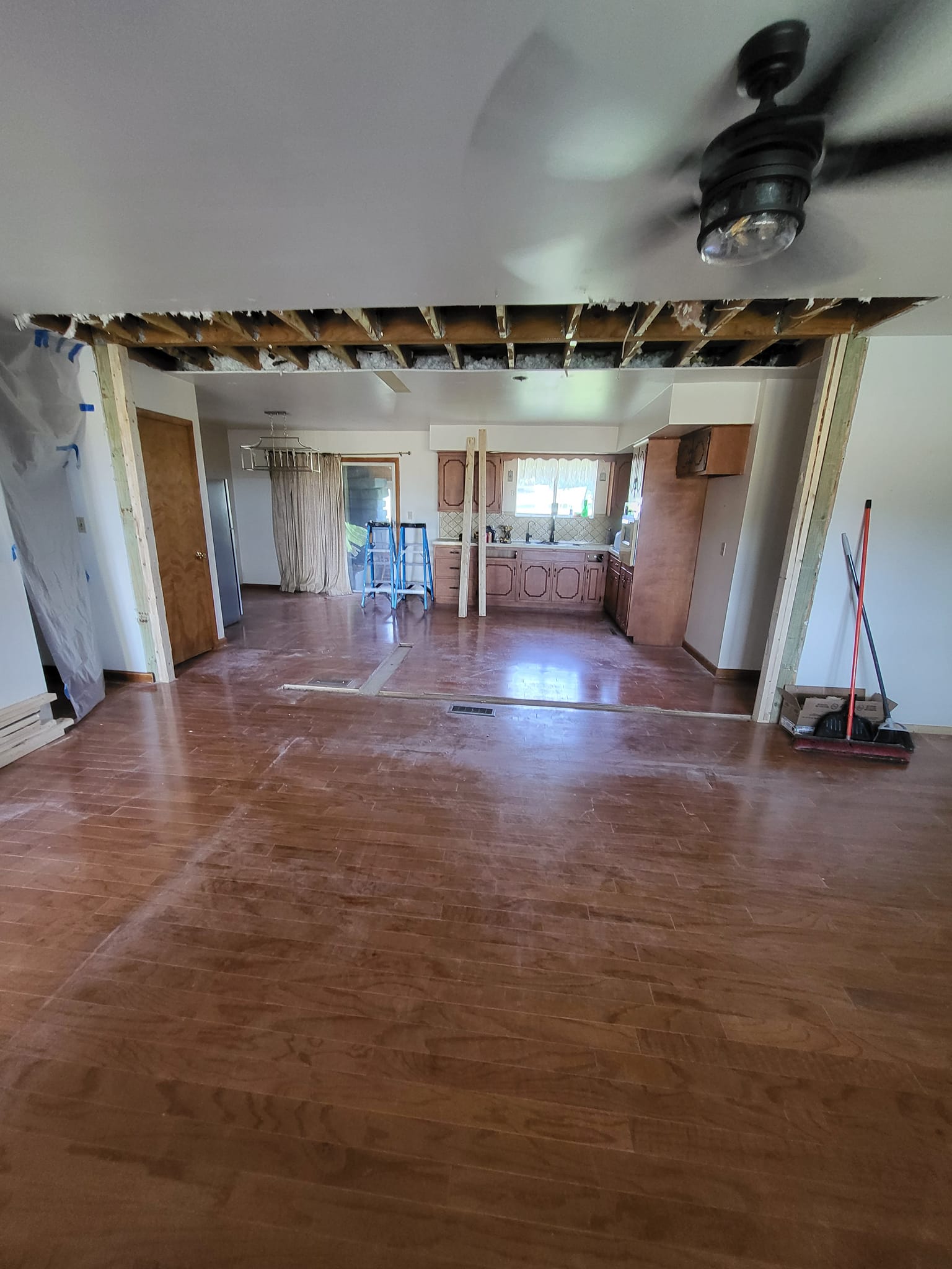 remodel in progress by LR Contracting