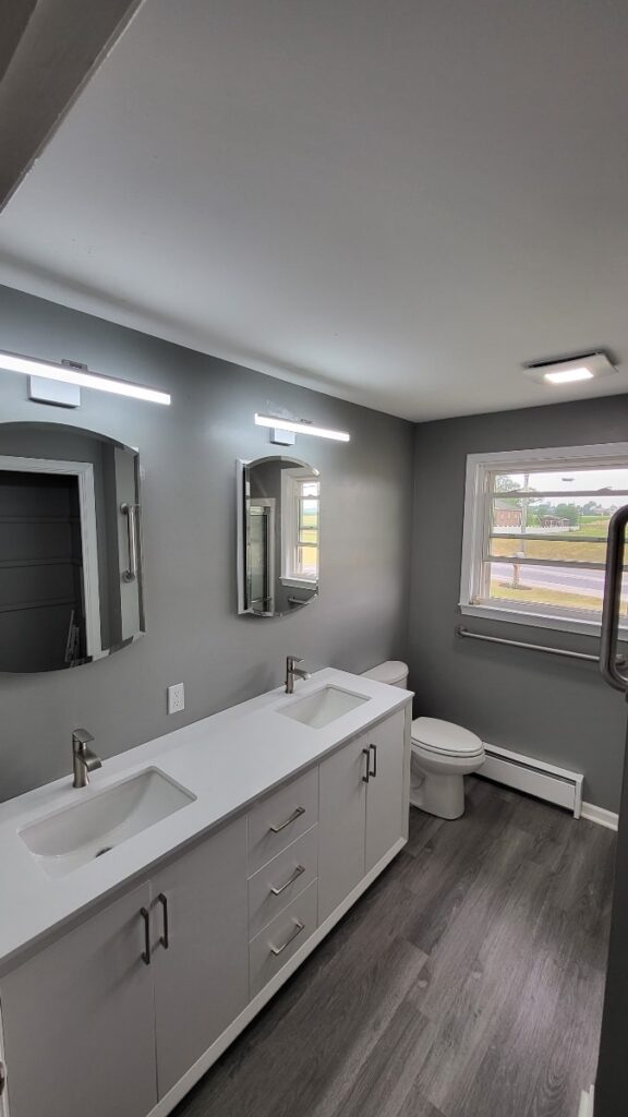 new bathroom finished