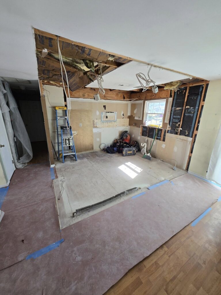 new kitchen in progress