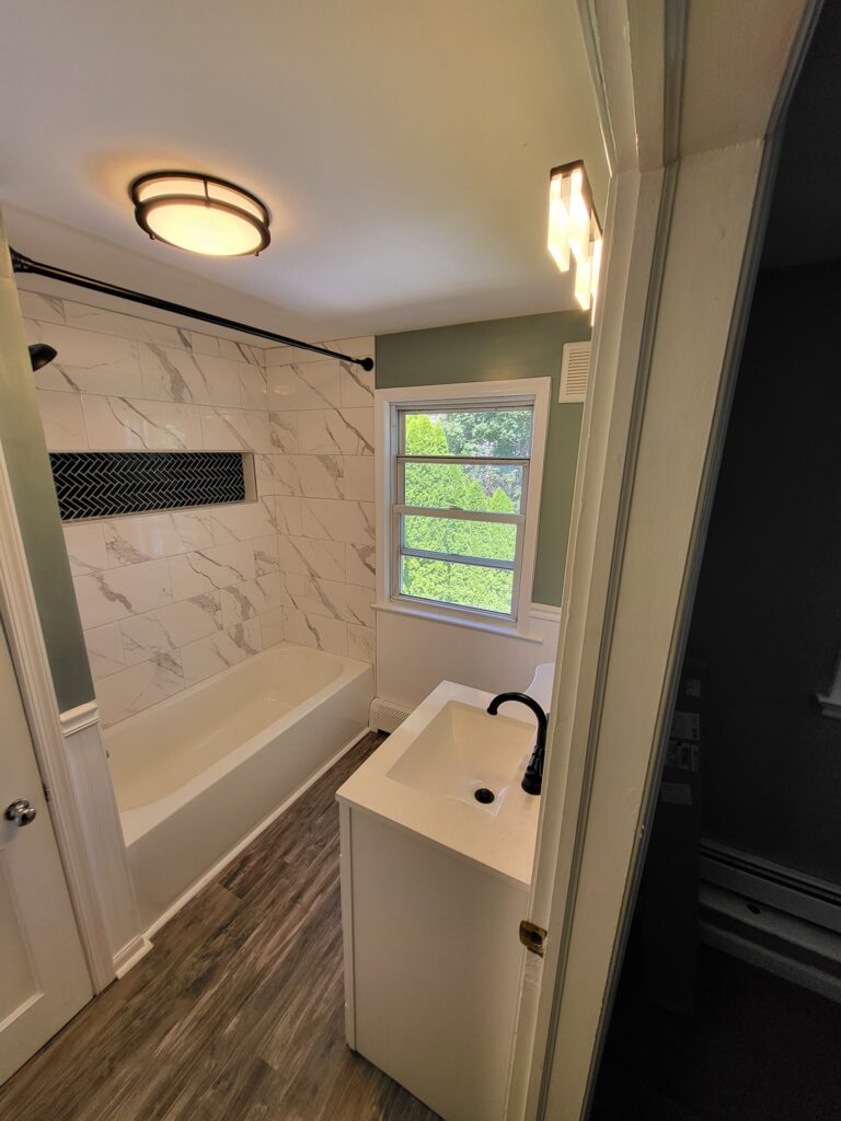 new bathroom finished