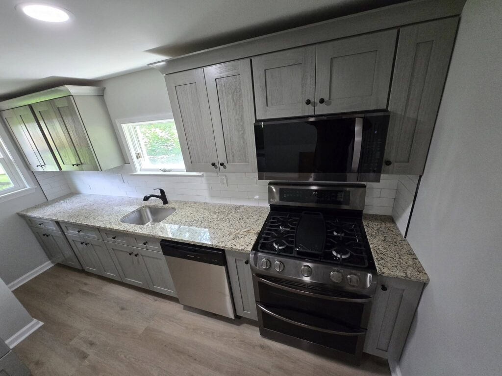 new kitchen oven focused