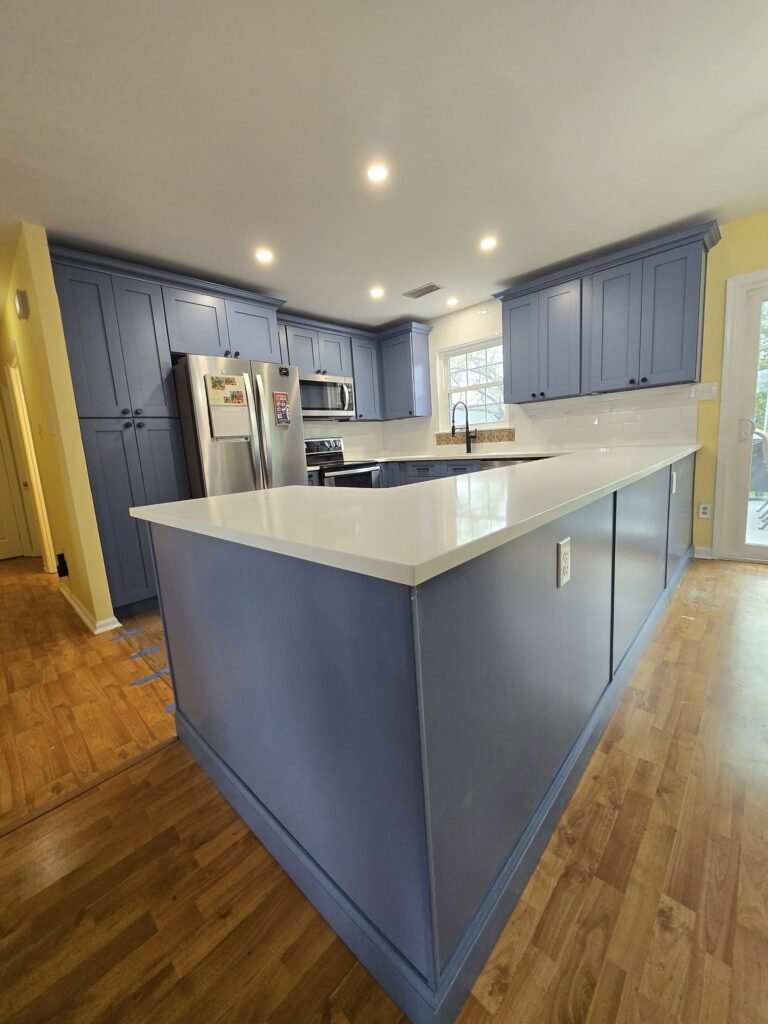 new kitchen wide shot