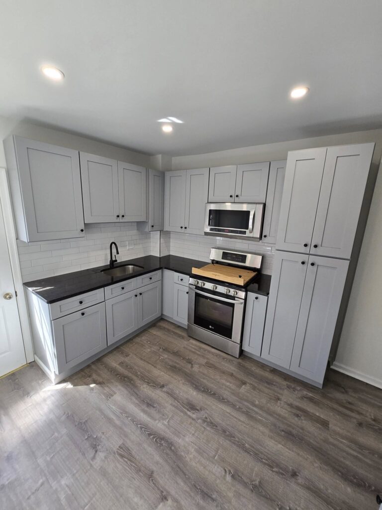 new kitchen finished other view