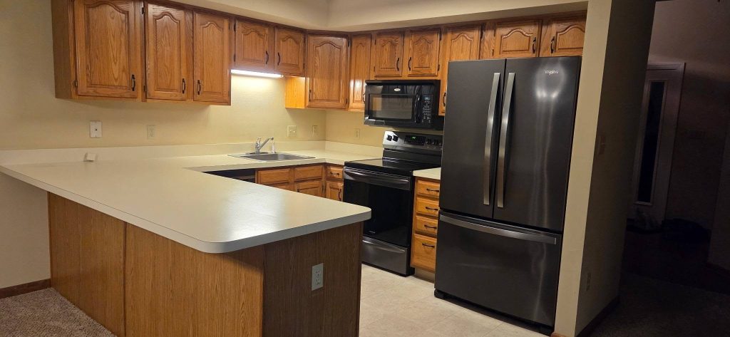 Before - original kitchen layout - LR Contracting, Downingtown PA